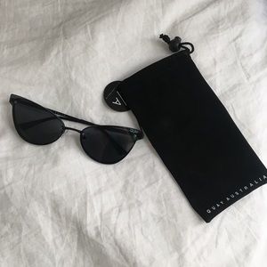 NWT QUAY Australia Lady Luck Cat Eye Sunglasses